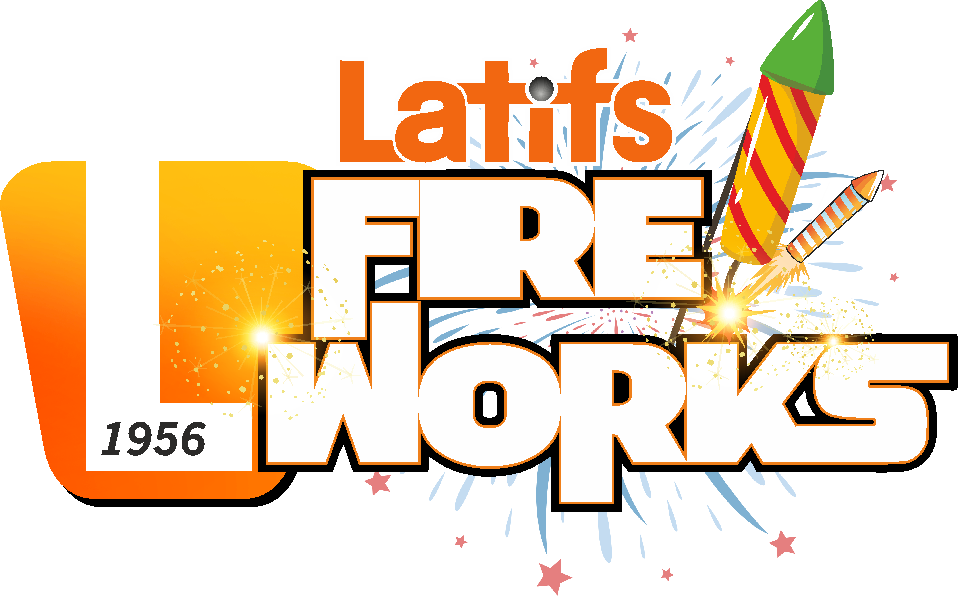 Latifs Fireworks Logo